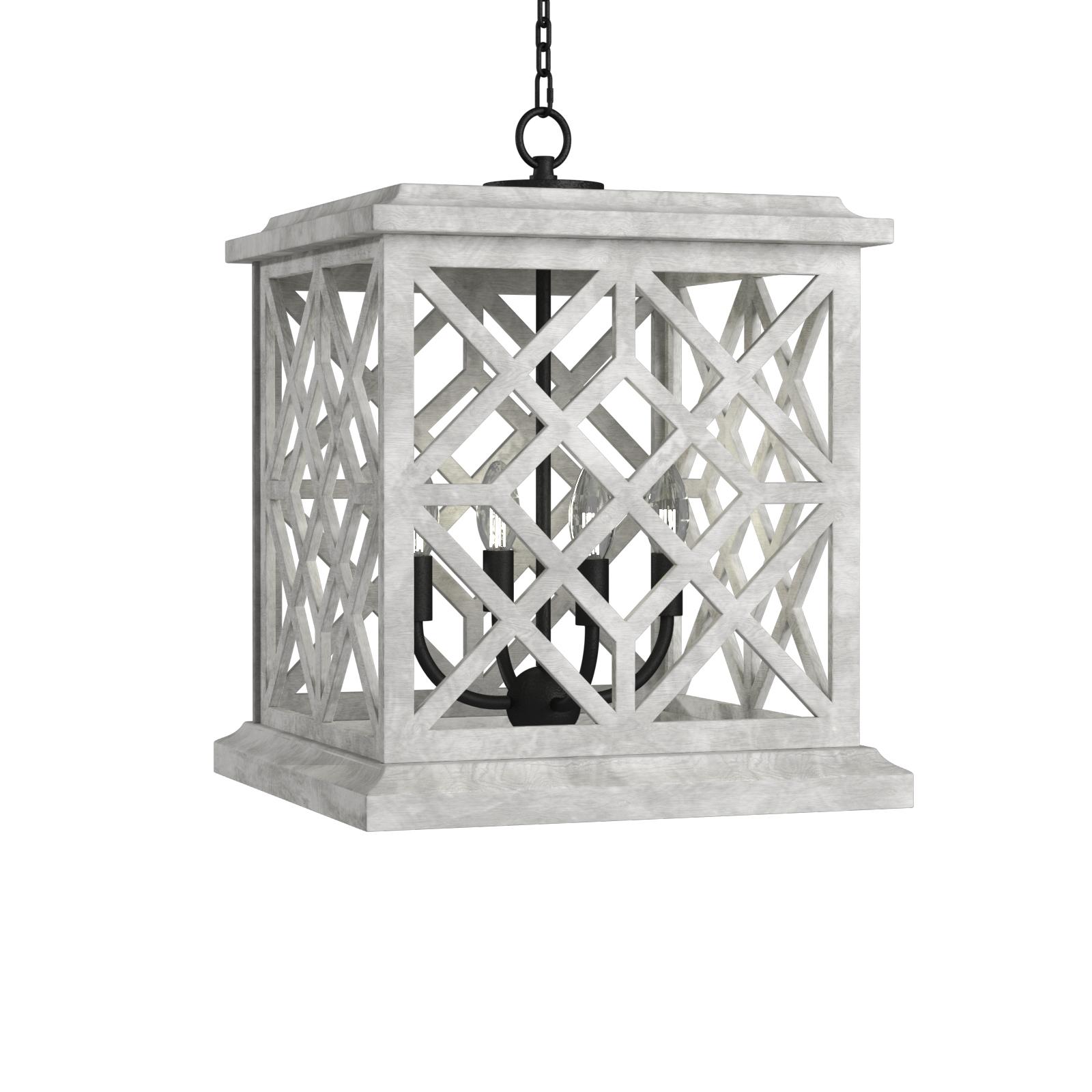 Chatham Wood Lantern | Regina Andrew Detroit